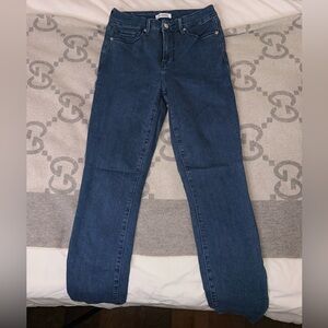 Good American Good Waist Dark Blue Skinny Jeans 💙